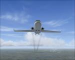 FSX Default Lear 45 Engine Smoke